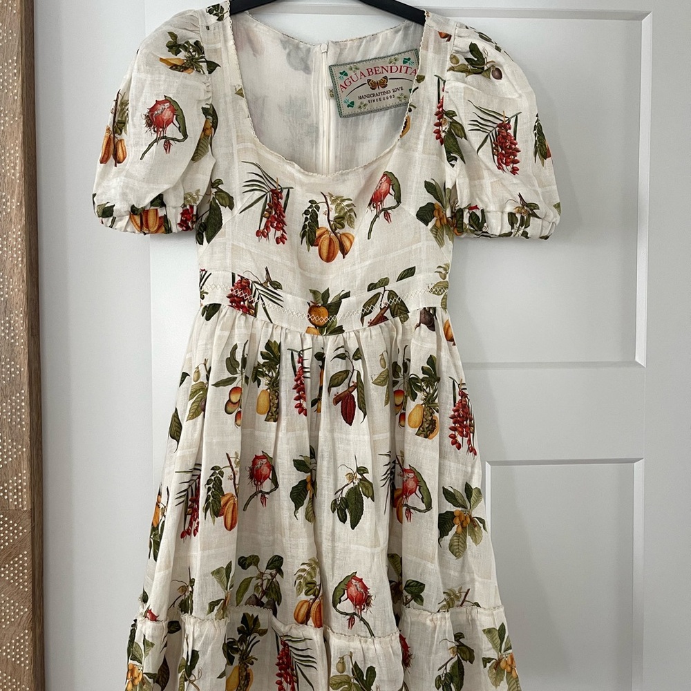 Agua by Agua Bendita Lima Fruta mini dress